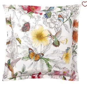 Pottery Barn Butterfly Duvet and Euro Shams